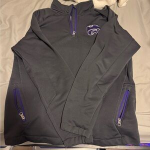 Genuine Merchandise Black and Purple Sweatshirt